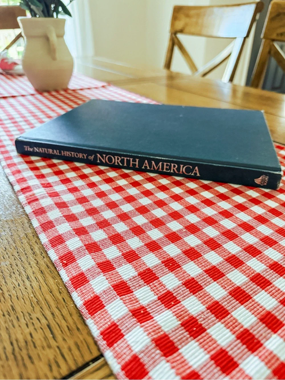 Classic Navy Hardcover Coffee Table Book - The Natural History of North America